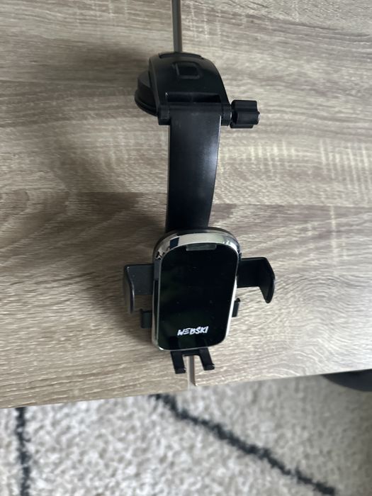 Uchwyt samochodowy na telefon – szyba deska kokpit mocny regulowany 360°