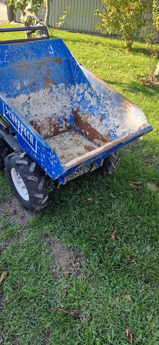 Taczka spalinowa samojezdna 2018 rok 300 kg załadunku scheppach DP3000