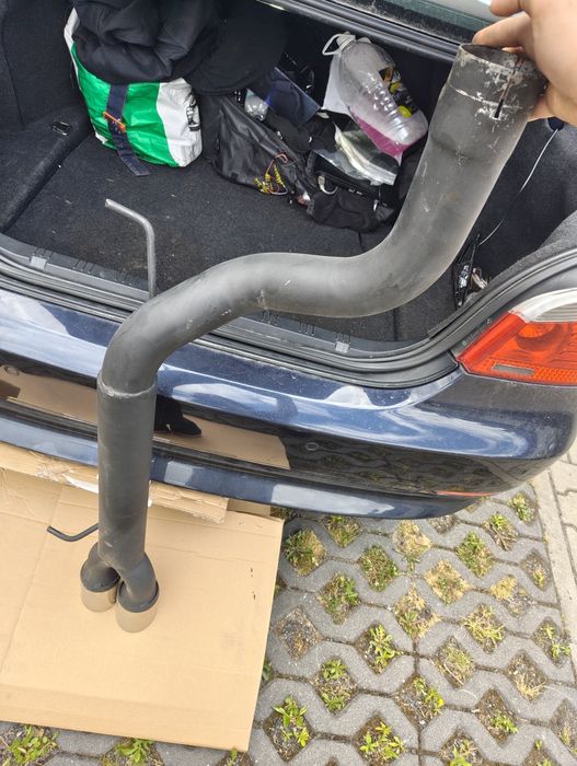 Wydech  końcowy przelotowy BMW E60 530i