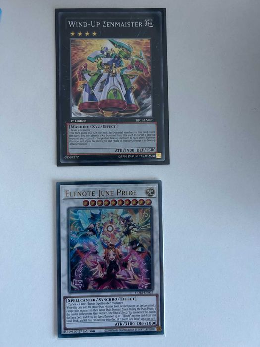 Cartas Yu-Gi-Oh RYMP