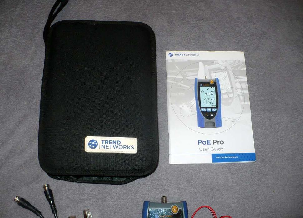 Tester kabli Trend Networks PoE Pro
