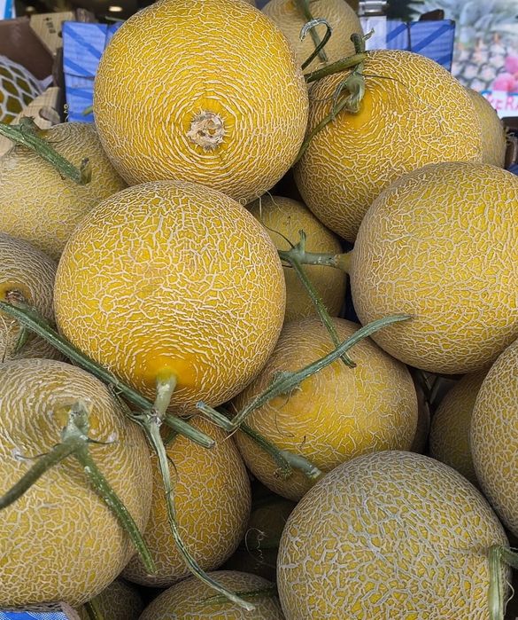 Caixas de meloas deliciosas para entregas