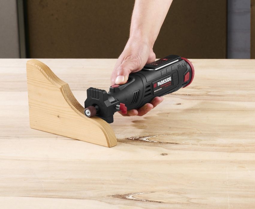 КОМПЛЕ акумуляторн гравер GERMAN Parkside PPFBSA 12/бормашинка/дремель