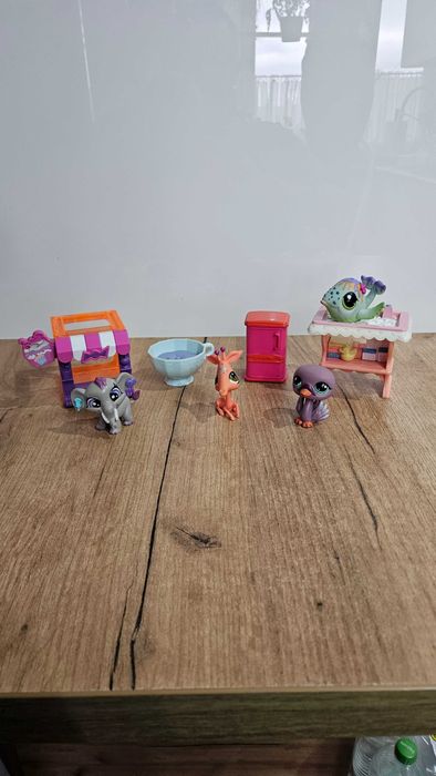 Littlest Pet Shop FRIENDS , 4 figurki