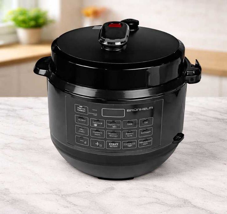 Мультиварка-скороварка Grunhelm 5л мультиварка с давлением 10 программ