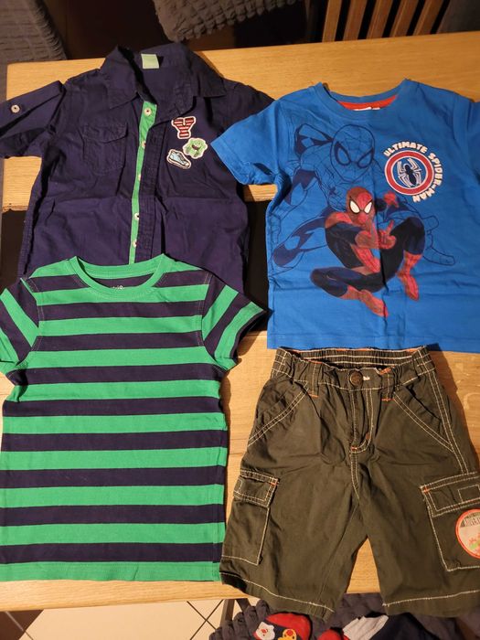 Zestaw ubranek dla chłopca 110