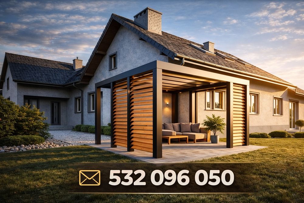 Nowoczesna pergola ogrodowa / altana / zadaszenie tarasu lWiata