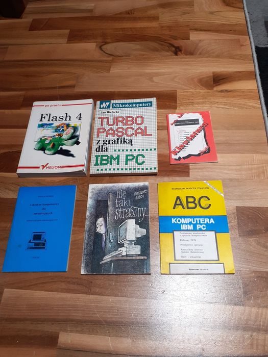 Stare komputery PC, Atari itp. Książki stan bardzo dobry lata 80 i 90.