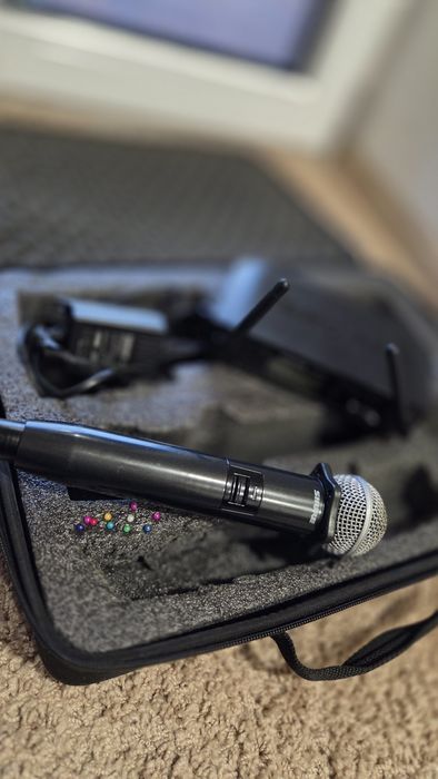 Shure GLXD4 2.4ghz + sm58