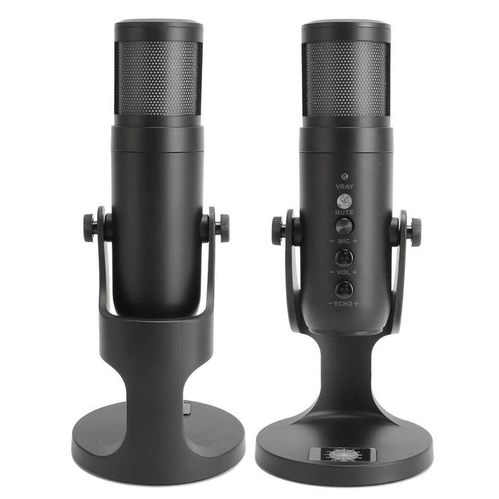 Microfone Novos e Profissionais com Suporte