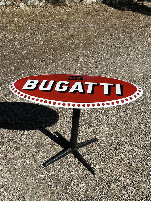Placa esmaltada Bugatti 1.00x50cn