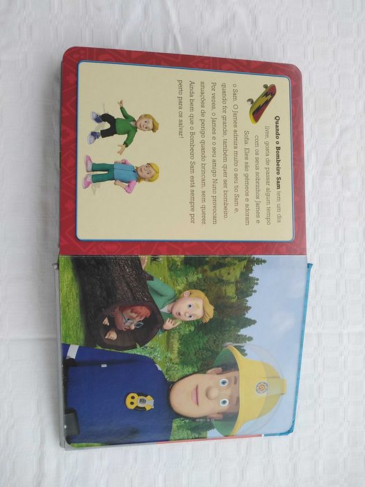 Livro de Puzzles Bombeiro Sam