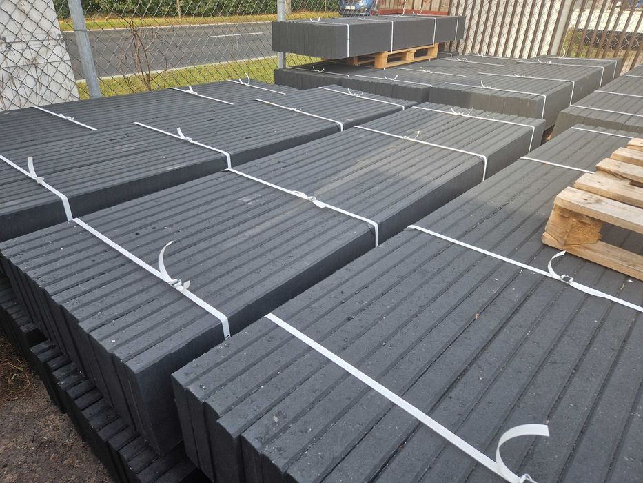 Podmurówka betonowa GRAFIT WIBROPRASOWANA , płyta h-25 zbrojona