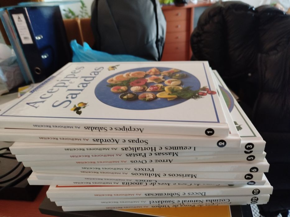 Coleção Completa "As Melhores Receitas" (14 Volumes) - Como Nova