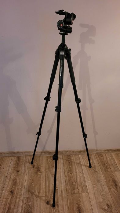 Statyw Manfrotto 190PROB + Głowica Manfrotto 410