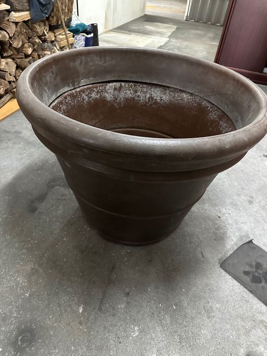 Vaso de jardim em plástico