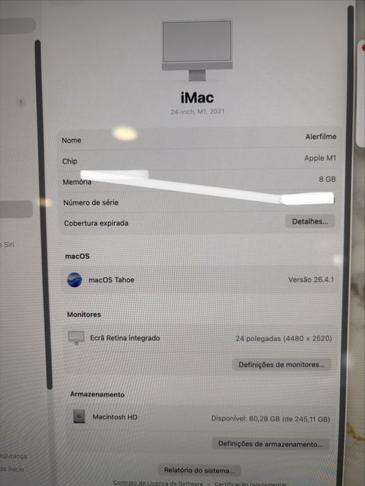 Apple Imac 24’ M1 2021