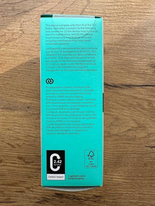 Миша Logitech Signature M550 White/ 550L Blue бездротова тиха Нові