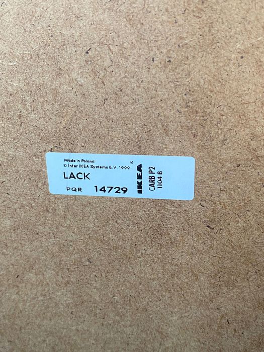 Mesa Vermelha IKEA LACK64751303582467123