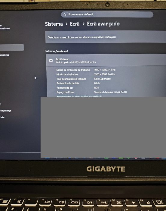 Vendo portátil gaming em bom estado e totalmente funcional, GIGABYTE G5 KF.
(Preço negociável)