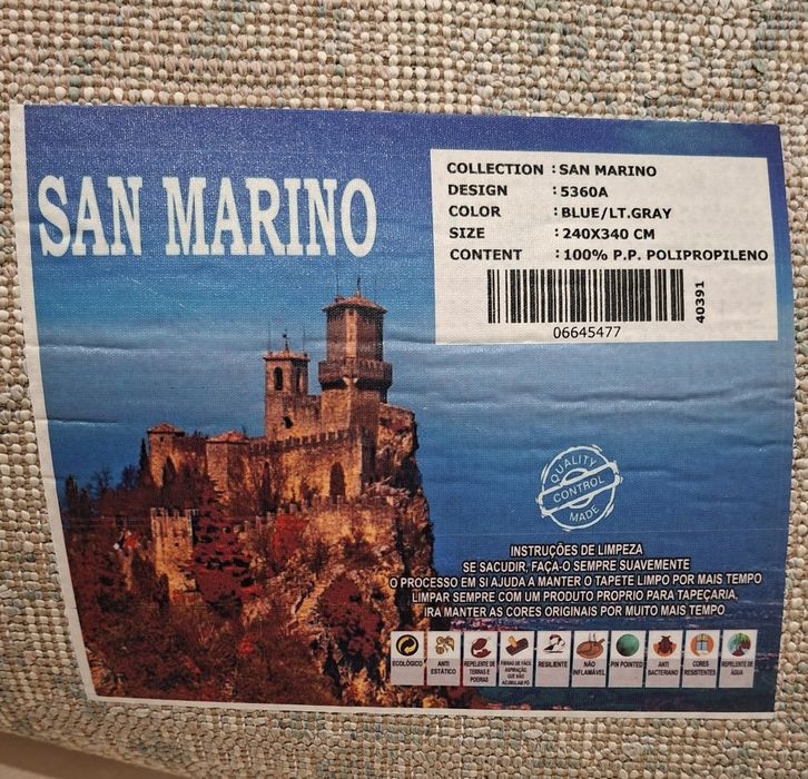 Tapete de Sala 240 x 340 cm San Marino