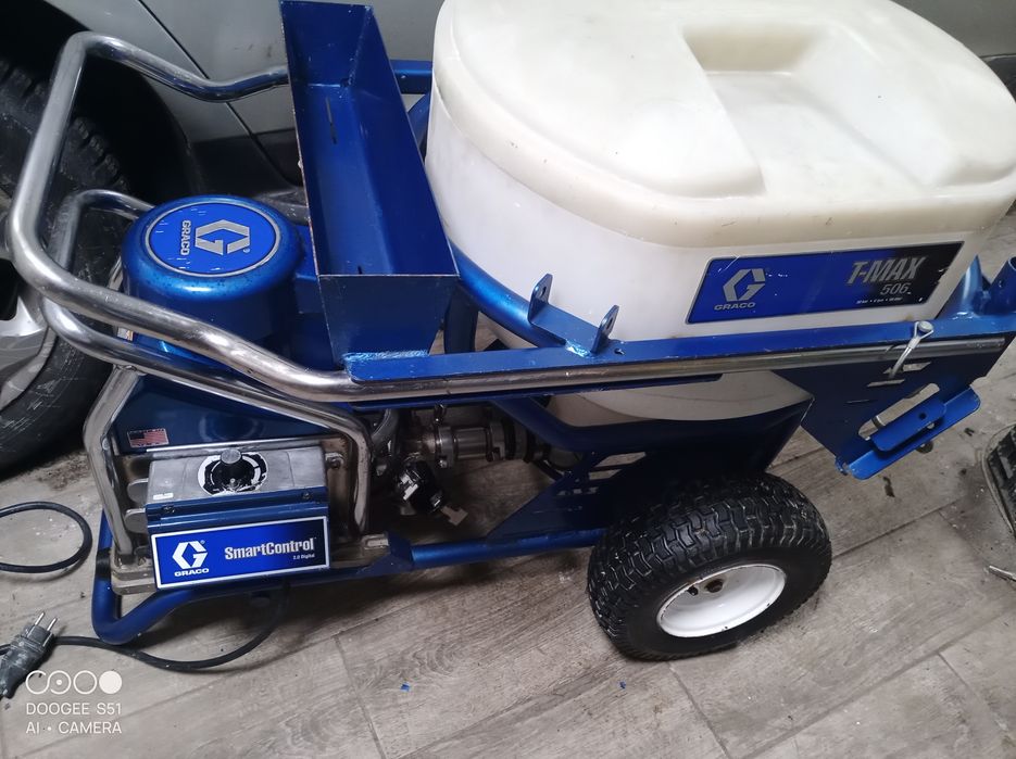 Graco t-max 506 Agregat do gładzi mały Przebieg