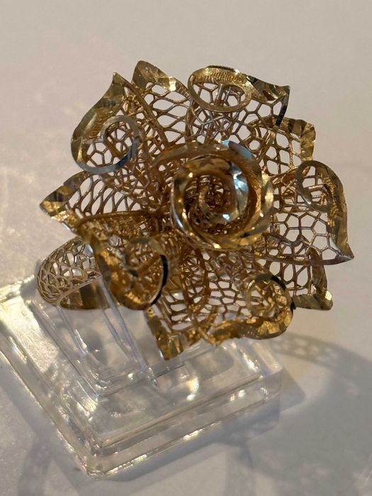 pierścionek złoto próba 585 markowy Czechy 430 zł za gram