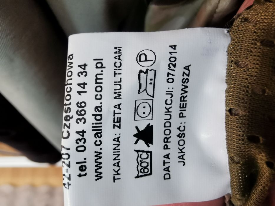 Kurtka wojskowa 17 DWS Multicam M 182–188 | Callida | NOWA