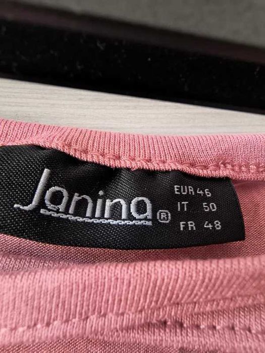 Jasnoróżowy pulover, bluzka w stanie bardzo dobrym w rozmiarze 46