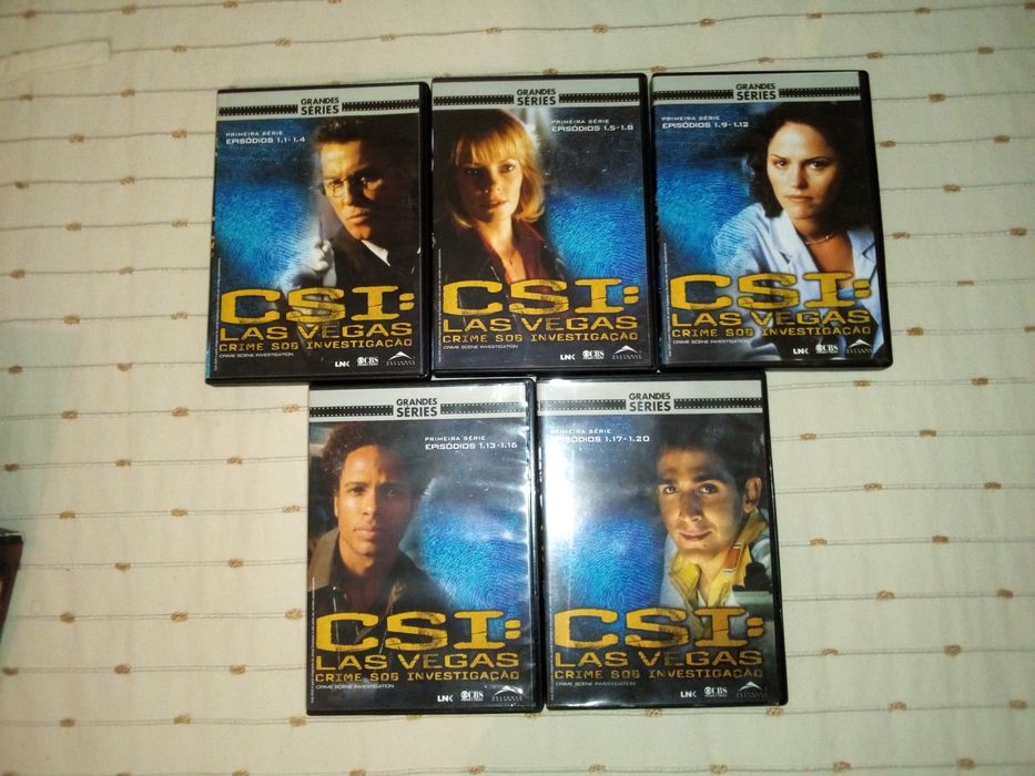 Dvds series 24 e csi