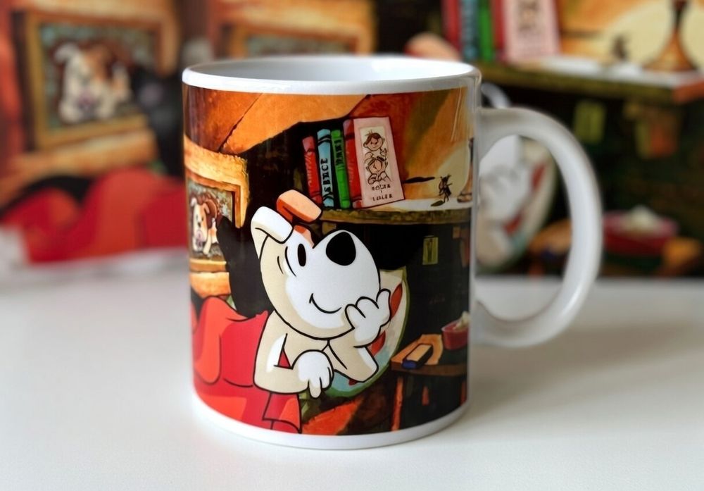 Reksio PRL retro prezent polskie bajki dobranocka poduszka kubek puzzl