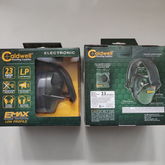 Активні навушники Caldwell E-Max Low Profile Активные наушники