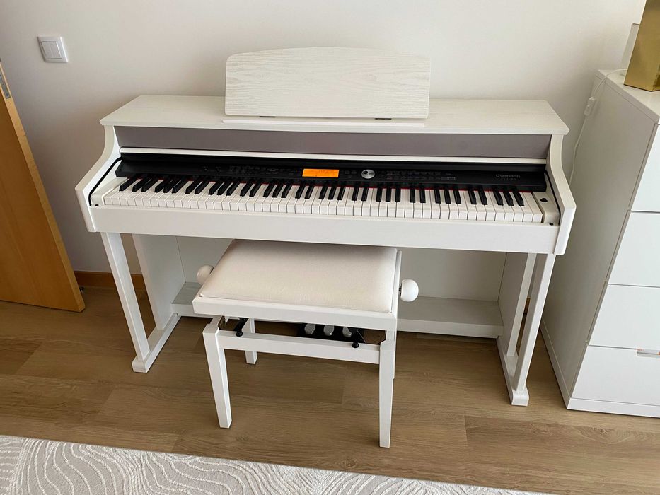 Piano Digital Thomann DP-95 WH (Branco) + Banco Regulável