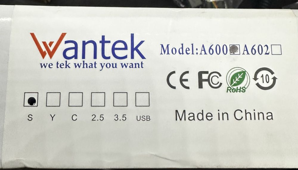 Провідна телефонна гарнітура Wantek A600