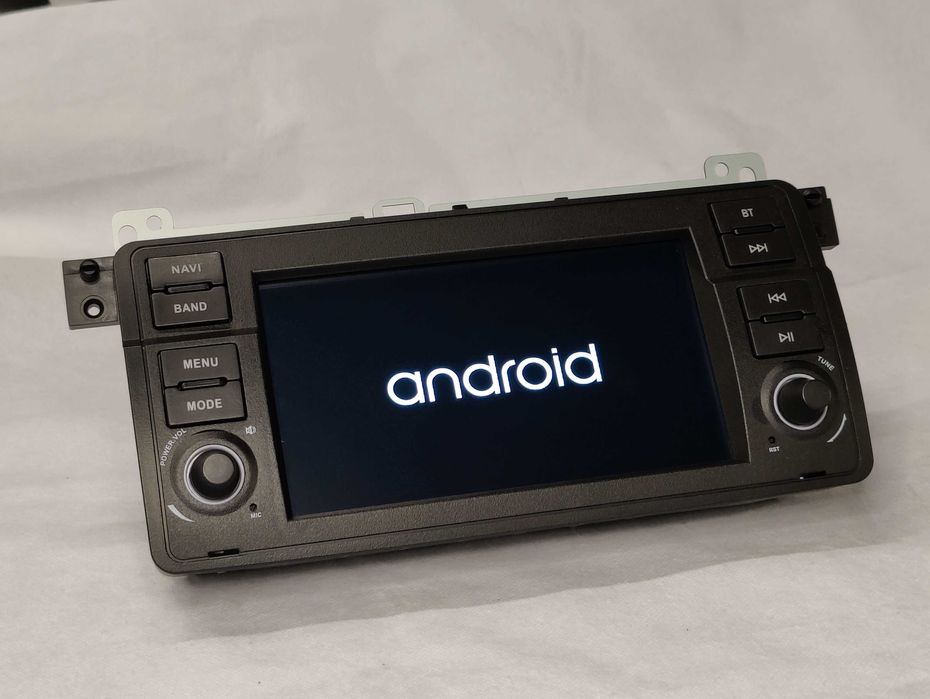 Rádio BMW E46 Android 13 WiFi GPS Novo com Garantia 2GB RAM