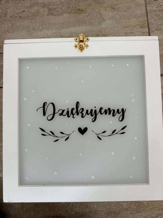 Pudełko na koperty ślubne