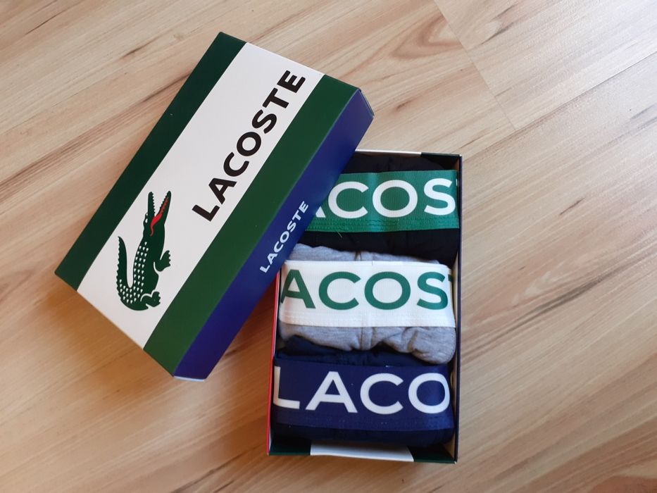 Bokserki męskie Lacoste 3pack