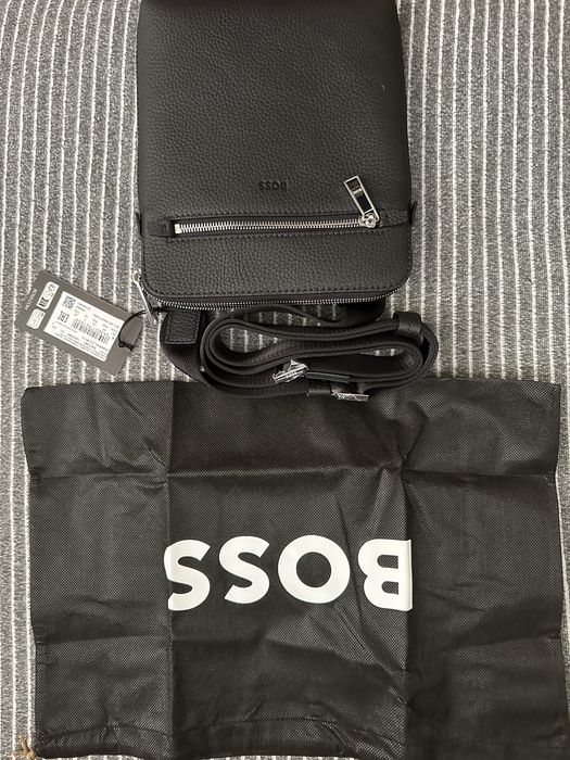 Saszetka BOSS Skora Naturalna