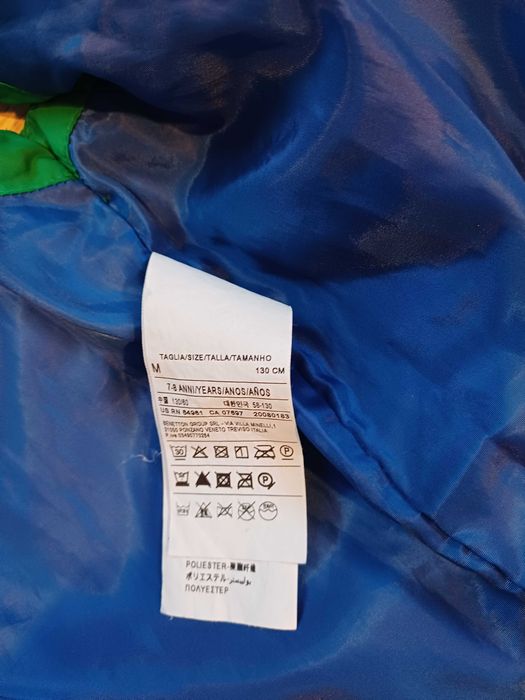 Kurtka Benetton dla dziecka (roz. 130, 7-8 lat)
