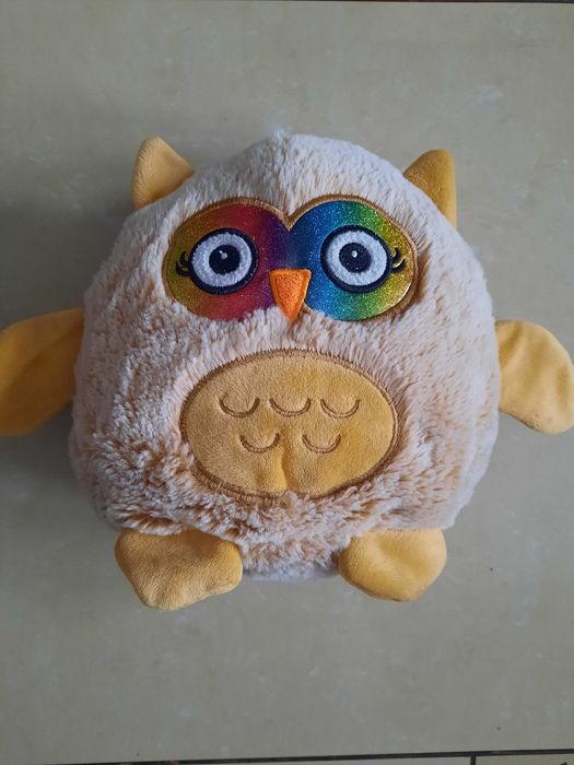 Sowa maskotka poduszka
