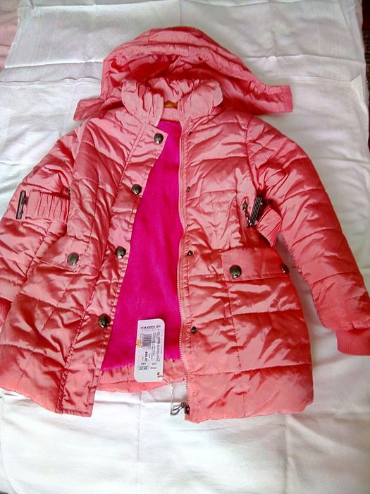 Куртка пуховик пальто детское новое на синтепоне（очень теплая）