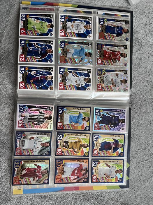 album+karty topps match attax 17/18