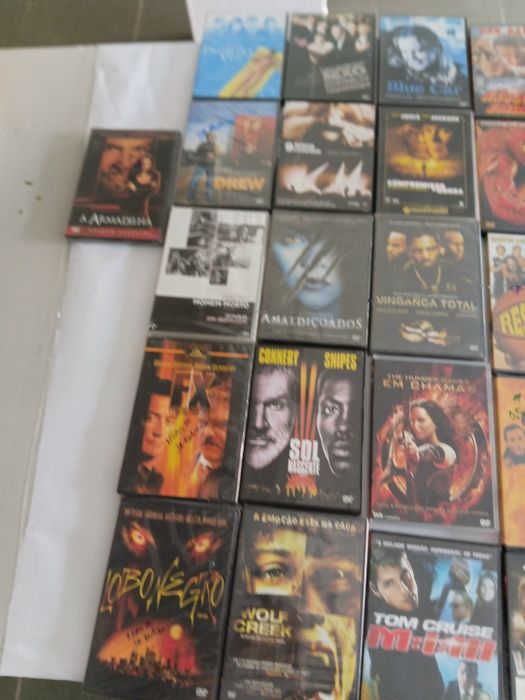 41 Filmes originais em DVD (alguns ainda fechados)