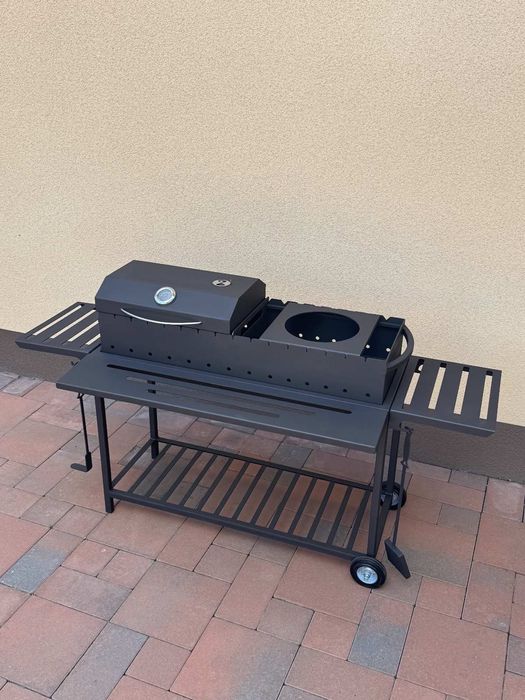 мангал 4 мм мангал під казан барбекю мангал з кришкою та термометром