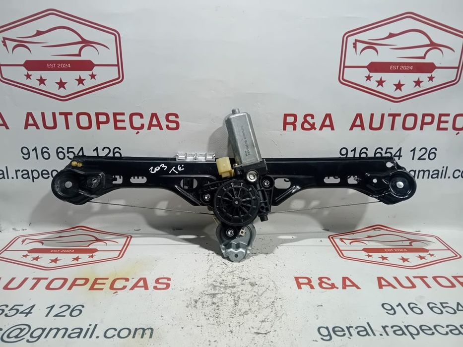 Motor e Elevador de Vidro Porta Trás Esquerdo Mercedes Class C W203