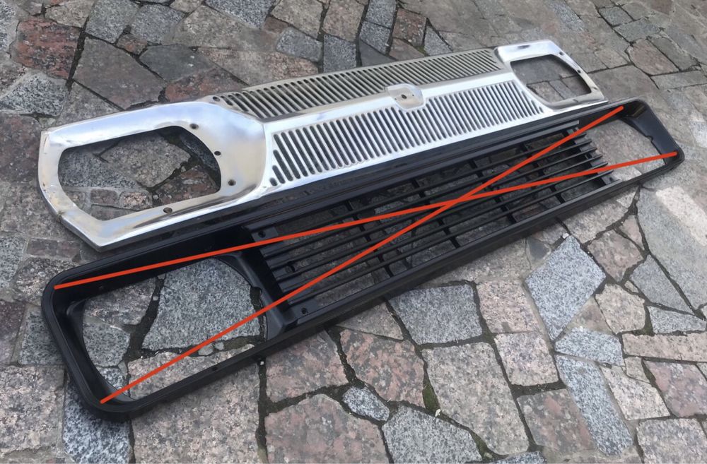 Хром решітка радіатора Иж комби