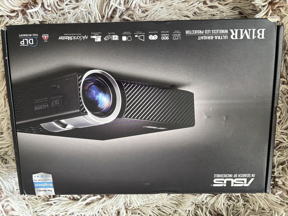 Projektor Mobilny Led Asus B1MR | Bezprzewodowy Wifi | HDMI | Full zestaw
