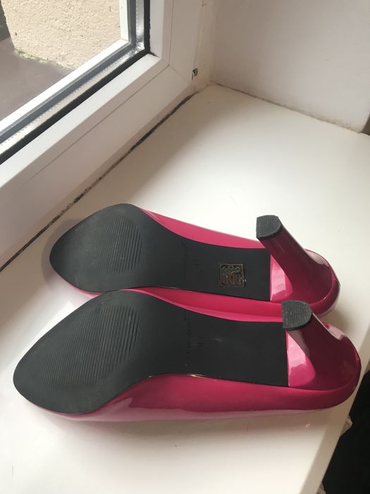 Szpilki Fuksjowe czolenka