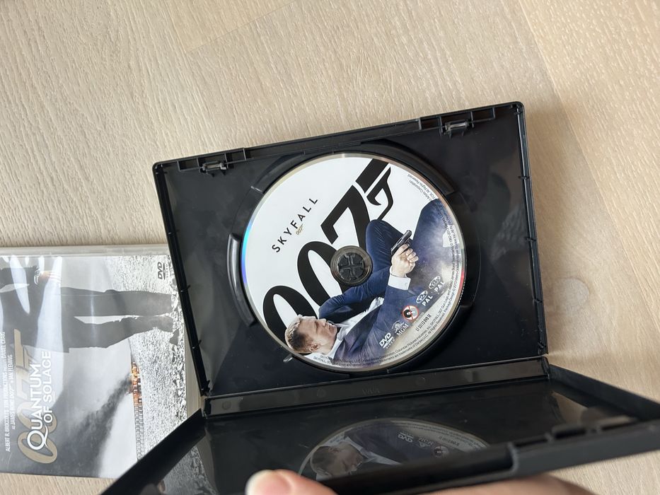 James Bond 007 Casino Royale, Quantum of Solace, Skyfall DVD