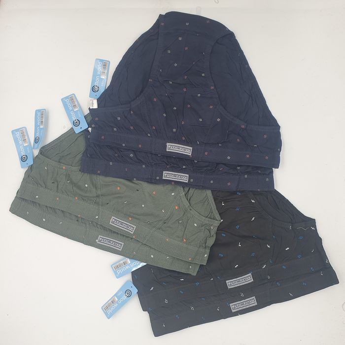 6x Slipy slipki 3xl bawełniane bawełna cotton world majtki